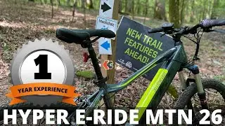 1 ГОД С САМЫМ ДЕШЕВЫМ ЭЛЕКТРОВЕЛОСИПЕДОМ В WALMART - Hyper E-Ride MTN 26