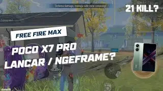 POCO X7 PRO FF TEST MAX RATA KANAN! | MEDIATEK DIMENSITY 8400 ULTRA! 120HZ!!