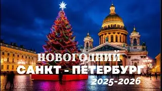 Новый год 2026 в Санкт-Петербурге! Самые красивые локации и места для фото 🎄✨