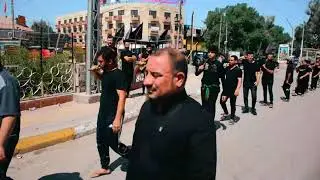 نزول زنجيل لموكب أهالي بعقوبة المركز في اليوم العاشر لشهر محرم الحرام ١٤٤٣ هـ