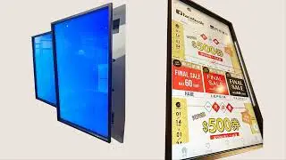 E3. Touchless touch display successful installation cases(MITSHUI OUTLET PARK)