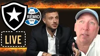 LIVE | BOTAFOGO PRECISA SAIR DO TRANSFERBAN | DURA DERROTA NO SUL