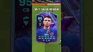 95 Thiago Silva Review in EA FC 24 #shorts #short #fc24 #eafc24 #thiagosilva #eoae #endofanera #fut