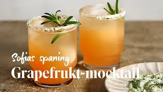 S&aring; g&ouml;r du grapefrukt-mocktail