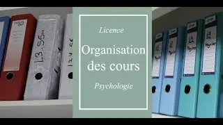 ► RANGER SES COURS │ETAPES & CONSEILS  💪 │ LICENCE PSYCHOLOGIE 🧠