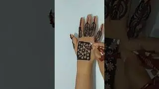 Henna mehndi tattoo stancil#bridalmehndi#mehndi#viralvideo#mehndistickers