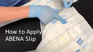 Function and positioning of the tape - ABENA Slip