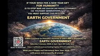 ViBES Dialogue Series &ndash; Session 2 | Earth Federation | Critical to Avert Civilisation Collapse