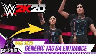 WWE 2K20: Generic Tag Team 04 Preset Entrance #WWE2K20 #WWE