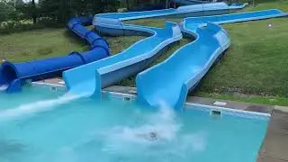 Elliott vs Montage Mountain Water Park Slides! 
