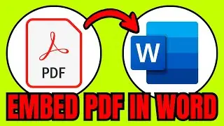 How To Embed PDF In Word (FULL GUIDE) 2026