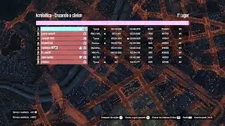 GAMEPLAY JOGO GTA 5 ONLINE CORRIDAS ACROBÁTICAS #39