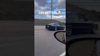 The first time I saw someone swap S85 in to E34