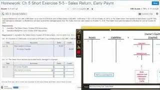 Short Exercise 5-5 Part I Buyer's Transactions