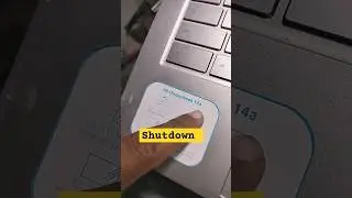 How to Shutdown HP Chromebook 14a Series Laptop#macnitesh#keyboardtricks#2024