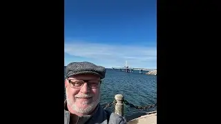 Travelen visits Burlington Waterfront and has an almost moment
