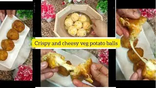 Cheesy potato corn balls.Veg cheese balls,if u r  cheese lover this recipe for u