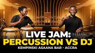 Godfred Ebo Baidoo | Cocktail 🍸 Jam At Asaana Bar Kempinski
