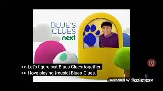 Blue's Clues: Up Next Bumpers (2012) In Reversed 