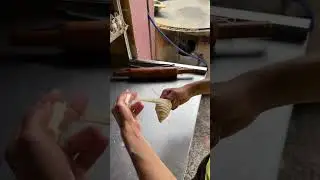Making fresh prata bread on hot tawa for a delicious breakfast #streetfood #fyp #shorts #desifood