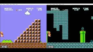 Beating 2 Mario Games At The Same Time (Unfinished) (Proof Of Concept)