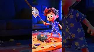 The Snack Wars: Rat vs. Me। 😱 #shorts #snackbattle #cartoon #usashorts #funnydialogue #cuterats #fun