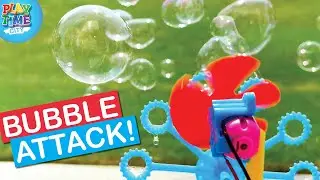 We Built A BUBBLE MACHINE! | STEM Electric Robot Kit