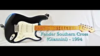 Guitarra FENDER Southern Cross (1994) made in Brazil by GIANNINI - Minha Guitarra de Cedro