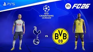 FC 26 - Spurs vs Dortmund | UEFA Champions League Phase 25/26 Season Full Match Gameplay PS5 [FHD60]