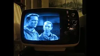 Panasonic Solid State Black & White Television Model TR-542EX, Playing Moonstone, The Outer Limits