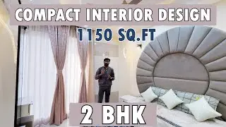 LIVE in Style at Eldeco Live by the Greens 2BHK Noida Sector 150 Interior Small Budget big Makeover