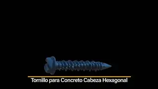 (TCOH) Tornillo para Concreto Cabeza Hexagonal