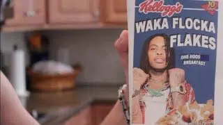 Waka Flocka Flakes - Fake Cereal Commercial.