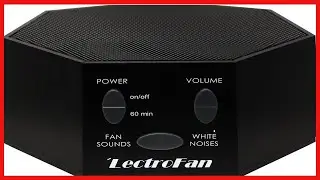 Great product -  LectroFan High Fidelity White Noise Machine with 20 Unique Non-Looping Fan and Whit
