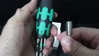 Wera Zyklop Pocket Screwdriver Set 2, 18 Pieces - Metric 3/8