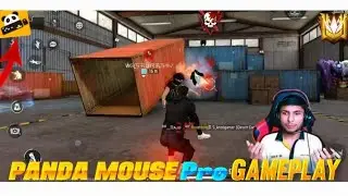 PANDA MOUSE PRO GAMEPLAY🥰 -KEYBOARD AND MOUSE GAMEPLAY FREEFIRE -GARENA FREEFIRE