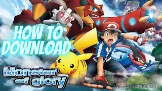 🖤HOW TO DOWNLOAD MONSTER OF GLOY😤🤔#pokemon #monsterofglory