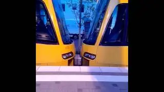 SSB Die Neue Stuttgarter Stadtbahn DT8.12 wird abgekuppelt