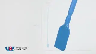 Blue LDPE Vikan&reg; Flexible Paddle Scraper-66.9