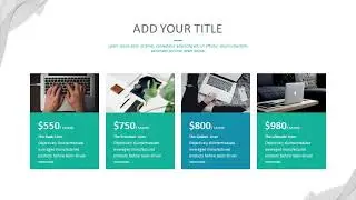 Blue creative business chart report PowerPoint templates download