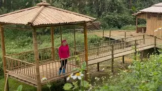 Building Bamboo Bridges Go To Bamboo House On Fish Ponds