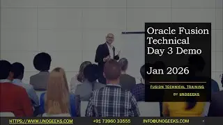 Oracle Fusion Technical Training Online | Demo Day 3 Jan 2026 | Certification & 100% Job Assistance
