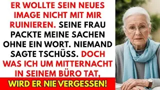 Mein Sohn zwang mich in ein Altersheim nach seiner Beförderung - nachts kam ich zurück und...