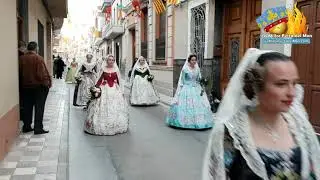 Ofrenda Falla El Raval Alcasser 2019 #LaMillorFestaDelMon