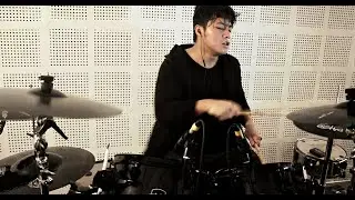 Eminem - Godzilla Challenge On The Drums