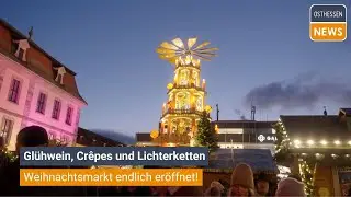 FULDA: Besinnlichste Zeit des JahresWeihnachtsmarkt-Auftakt: Gl&uuml;hwein, Gemeinschaft und beste Laune!