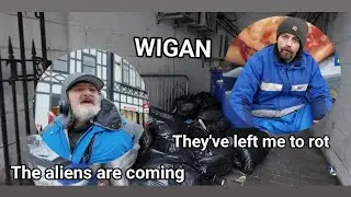 WILD WIGAN WARZONE - worse than BEYRUIT left FORGOTTEN & broken this place has LOST CONTROL!!!!!