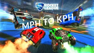 How to change from mph to kph in Rocket League