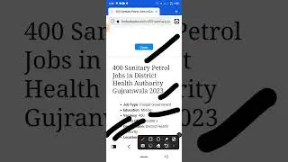 400 Sanitary Petrol Jobs in District Health Authority Gujranwala 2023