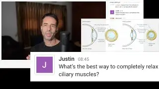EYE STRAIN! Best Way To Relax Ciliary Muscle? | Endmyopia Q&A | Jake Steiner
